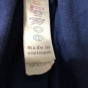 Solid Blue Lularoe Leggings